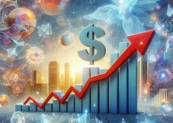 Chart showing the rise of the Australian Dollar