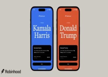 米ネオブローカーのロビンフッドが米大統領選向けのイベント契約を提供開始。リアルタイムで選挙結果を予測し。