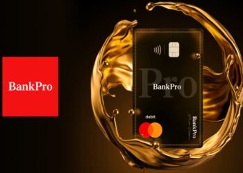 BankProはFxProが提供する新しいデジタルバンキングです。多通貨アカウントや投資機能。